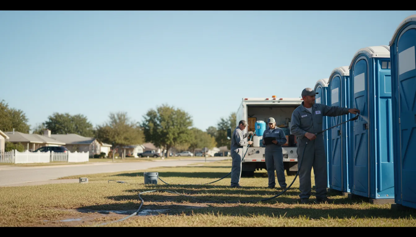 Long-Term Portable Toilet Rental in Dodson, LA near me
